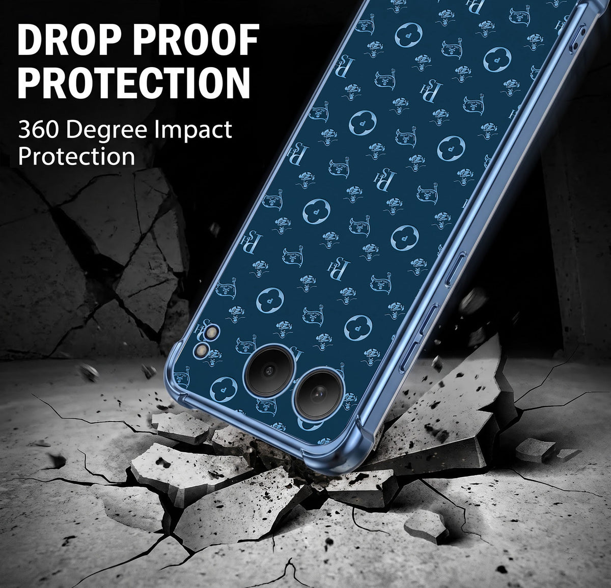 One Plus Nord 4 5G Luxury Monogram Blue Airbags Printed Back Case