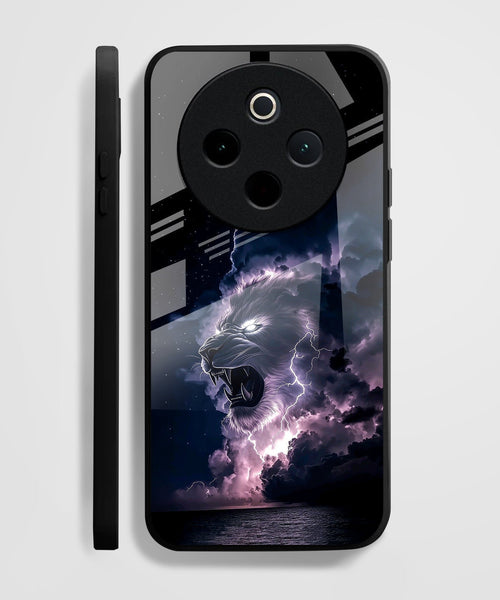 Vivo T4 5G Premium Acrylic Shockproof Glass Back Case (Storm King)