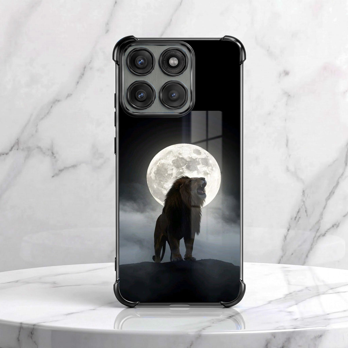 Motorola Edge 70 5G Lunar Wolf Airbags Printed Back Case