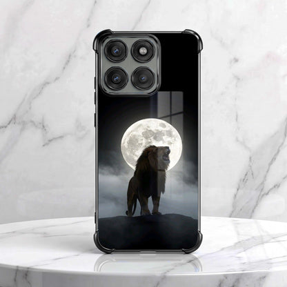 Motorola Edge 70 5G Lunar Wolf Airbags Printed Back Case