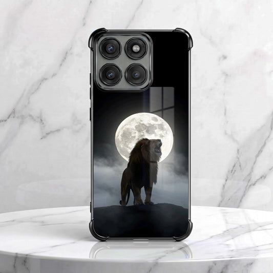 Motorola Edge 70 5G Lunar Wolf Airbags Printed Back Case