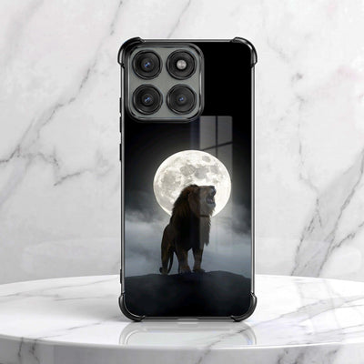 Motorola Edge 70 5G Lunar Wolf Airbags Printed Back Case