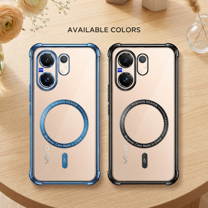 Vivo V60 5g Premium Magnetic MagSafe Shockproof Airbag Case