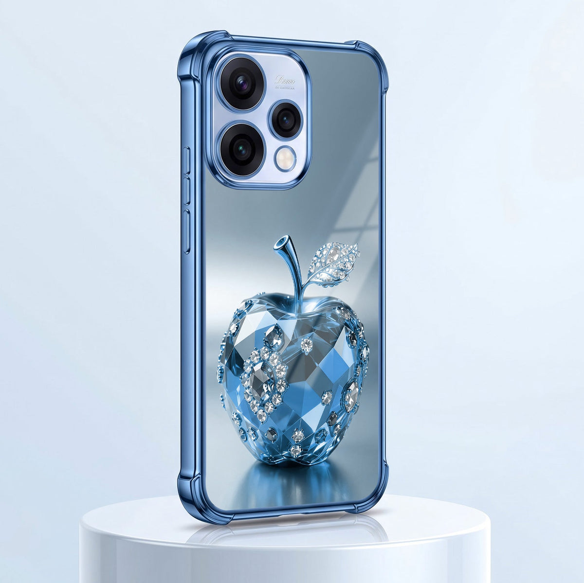 Oppo Reno 15 5G Blue Apple Airbags Printed Back Case