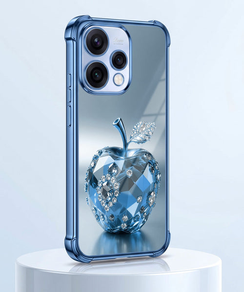 Oppo Reno 15 5G Blue Apple Airbags Printed Back Case