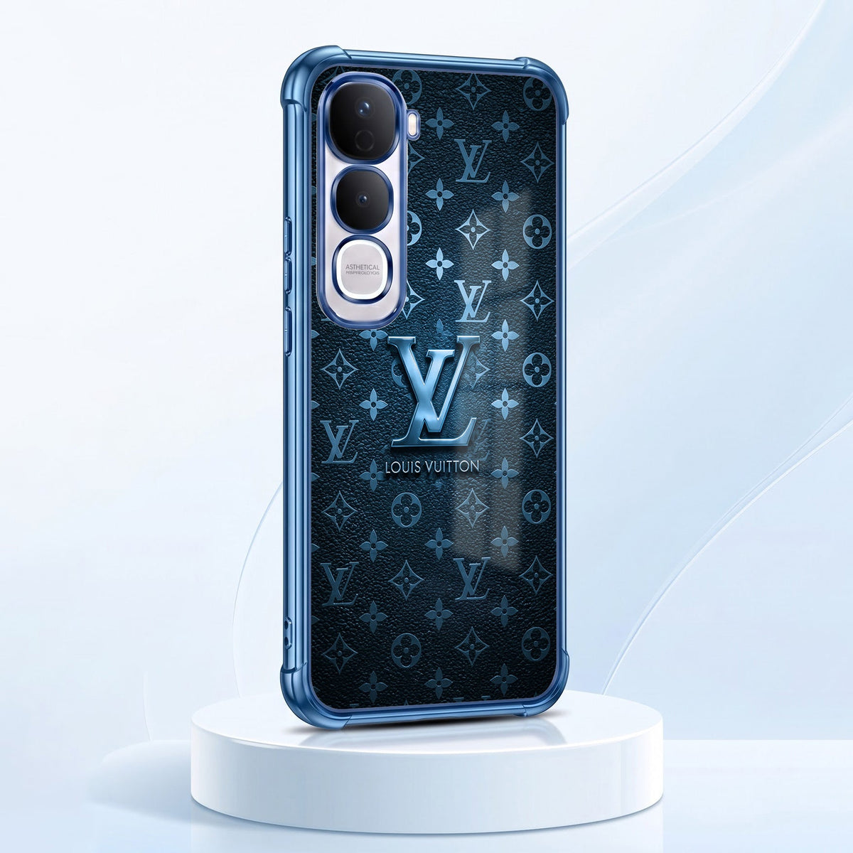 Vivo Y400 Pro 5G LV Monogram Airbags Printed Back Case