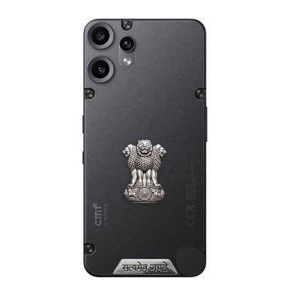 CMF Phone 2 Pro 5G Compatible Satyamev Jayate 3D Metal Emblem Sticker