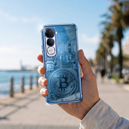 Vivo Y400 Pro 5G Bitcoin Airbags Printed Back Case