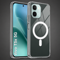 Vivo T5x 5G Clear Anti-Yellow MagSafe Protective Case