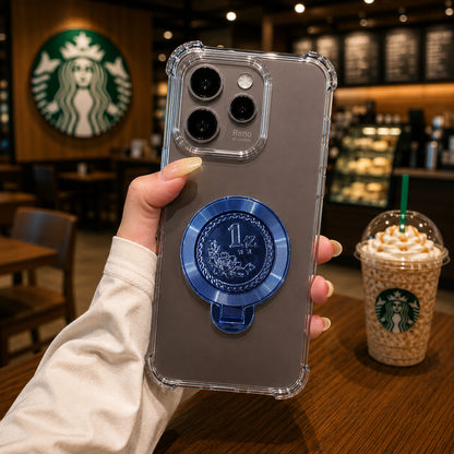 Oppo Reno 15 Pro Mini 5G Premium Billion Wheel Rotating Shockproof Airbags Case