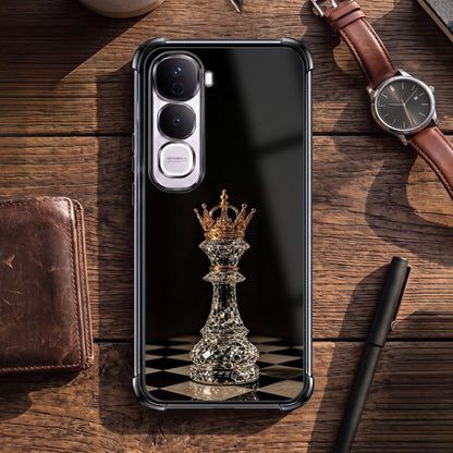 Vivo Y400 Pro 5G Chess King Airbags Printed Back Case