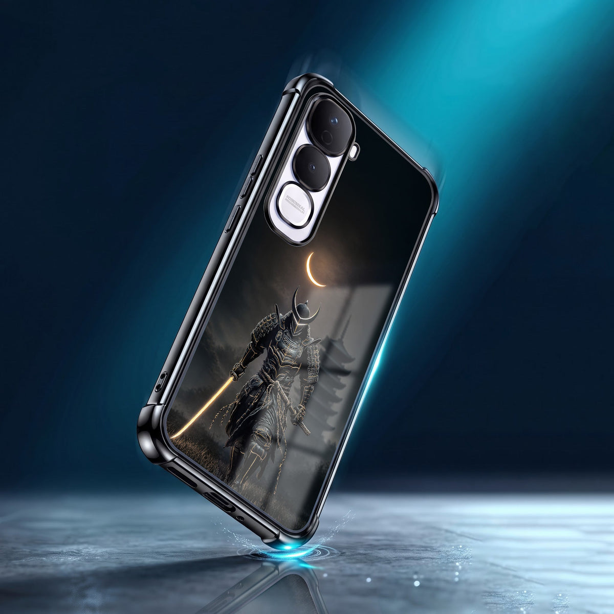 Vivo Y400 Pro 5G Samurai Warrior Airbags Printed Back Case
