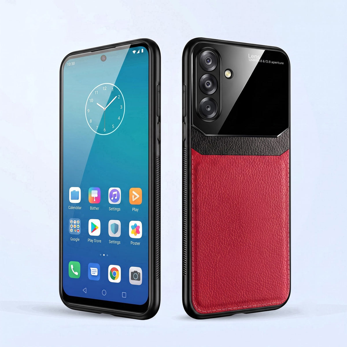 Samsung Galaxy A26 5G Premium Leather Lens Protective Case