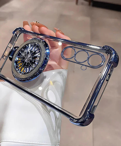 Samsung Galaxy A14 5G Premium Stress Buster Wheel Rotating Shockproof Airbags Case