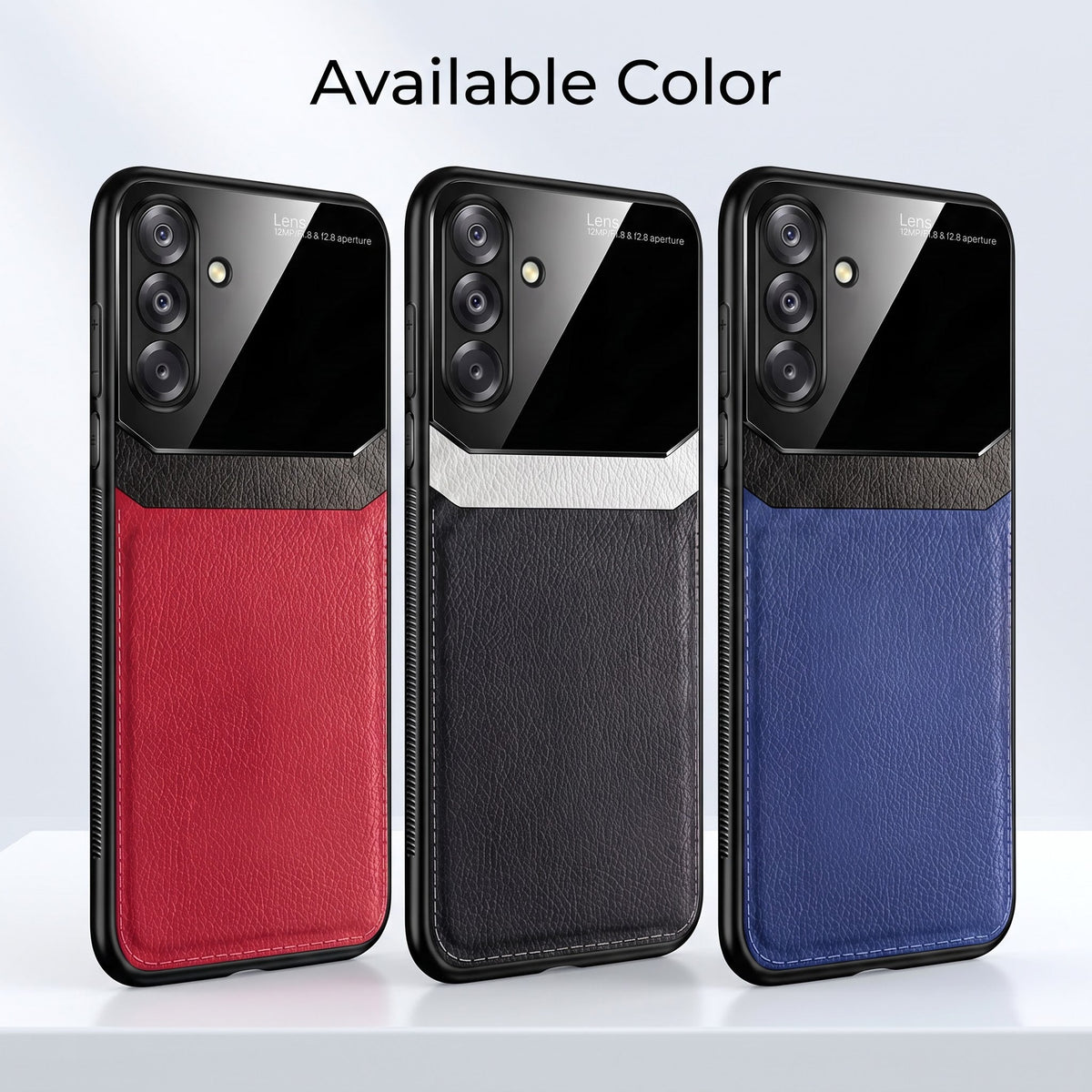 Samsung Galaxy A26 5G Premium Leather Lens Protective Case