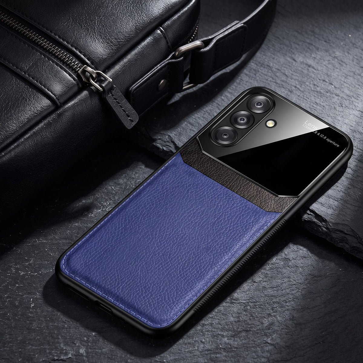 Samsung Galaxy A26 5G Premium Leather Lens Protective Case