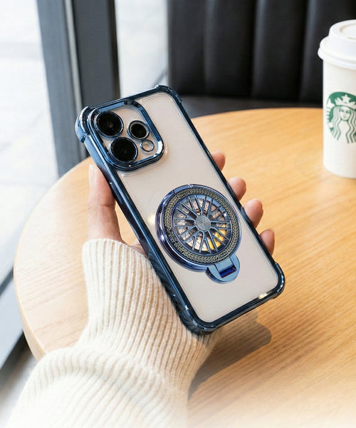 Oppo Reno 15 5G Premium Stress Buster Wheel Rotating Shockproof Airbags Case