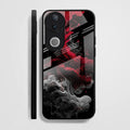 Vivo V50 5G Premium Acrylic Shockproof Glass Back Case (Infernal Drift)