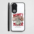 Vivo V50 5G Premium Acrylic Shockproof Glass Back Case (Money Maker)