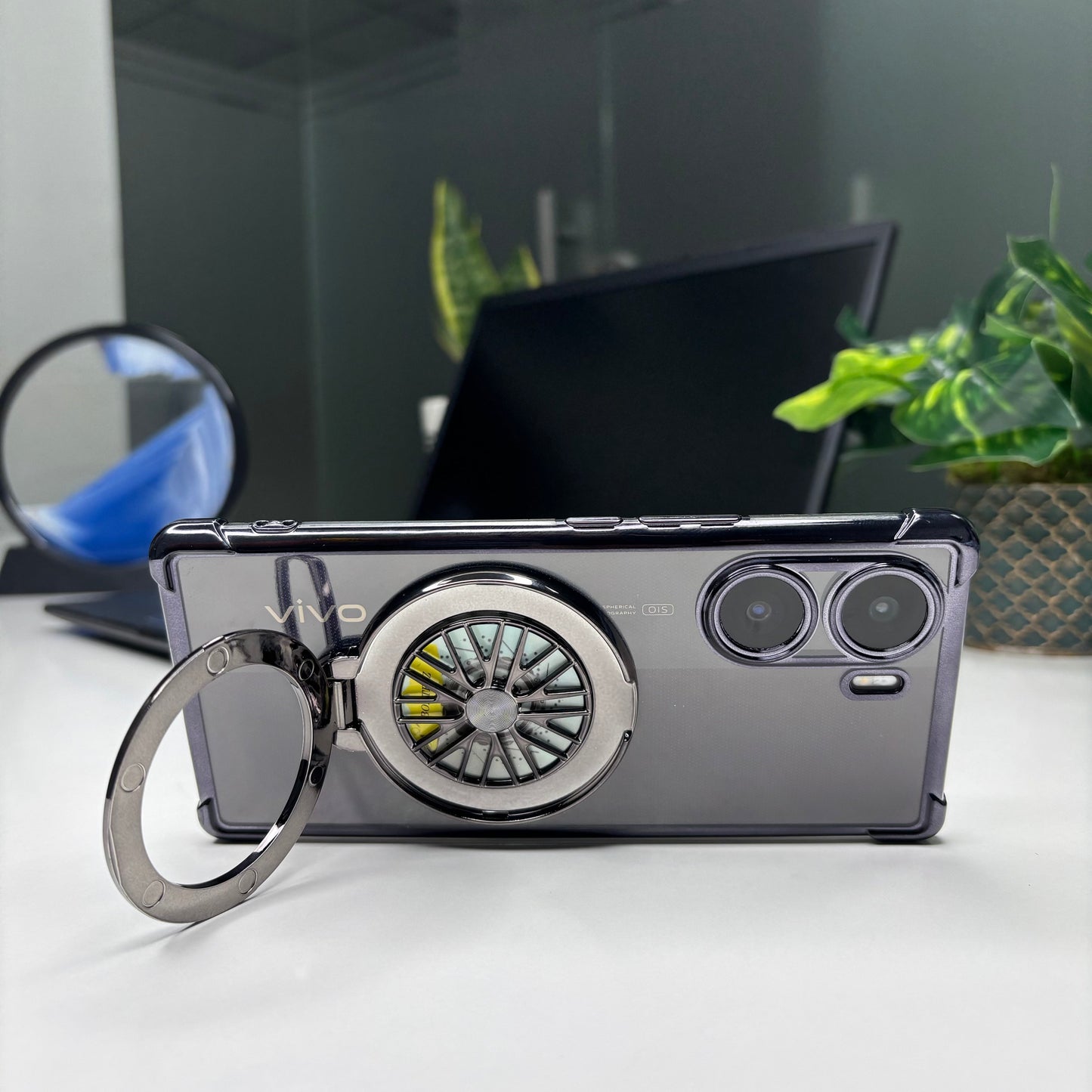 Vivo V29e 5G Premium Stress Buster Wheel Rotating Shockproof Airbags Case