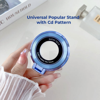 Nothing Phone 2 Pro 5G Original Luxury Magnifier Ring Stand Shockproof Airbags Corner Case