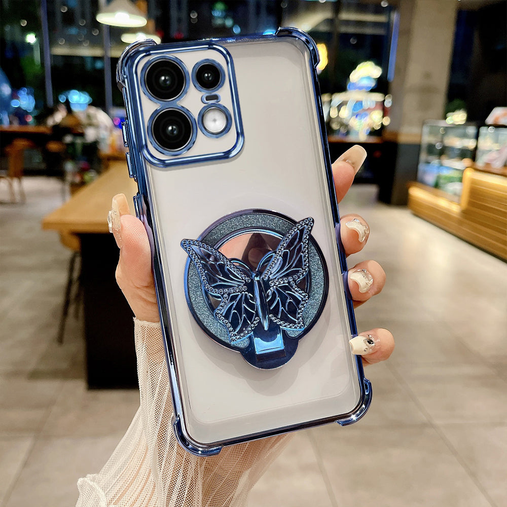 Motorola Edge 50 Pro 5G Premium Butterfly Stand Airbags Case