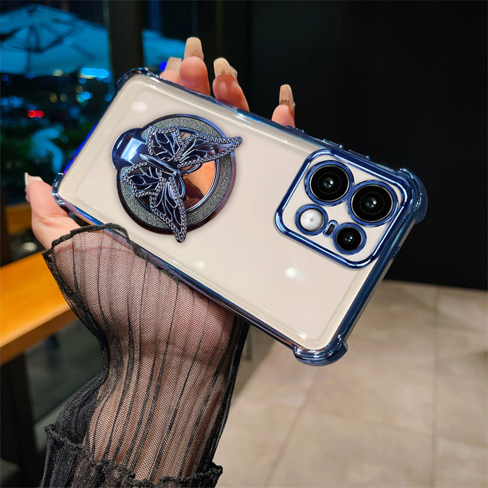 Motorola Edge 50 Pro 5G Premium Butterfly Stand Airbags Case