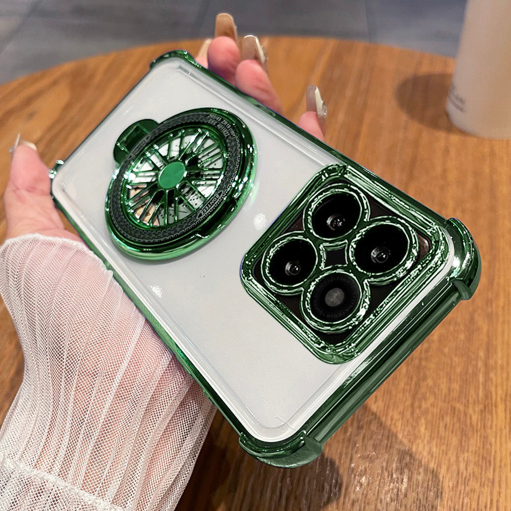 Motorola Edge 70 5G Premium Stress Buster Wheel Rotating Shockproof Airbags Case