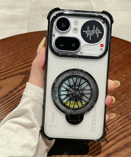 Nothing Phone 4a Pro 5G Premium Stress Buster Wheel Rotating Shockproof Airbags Case
