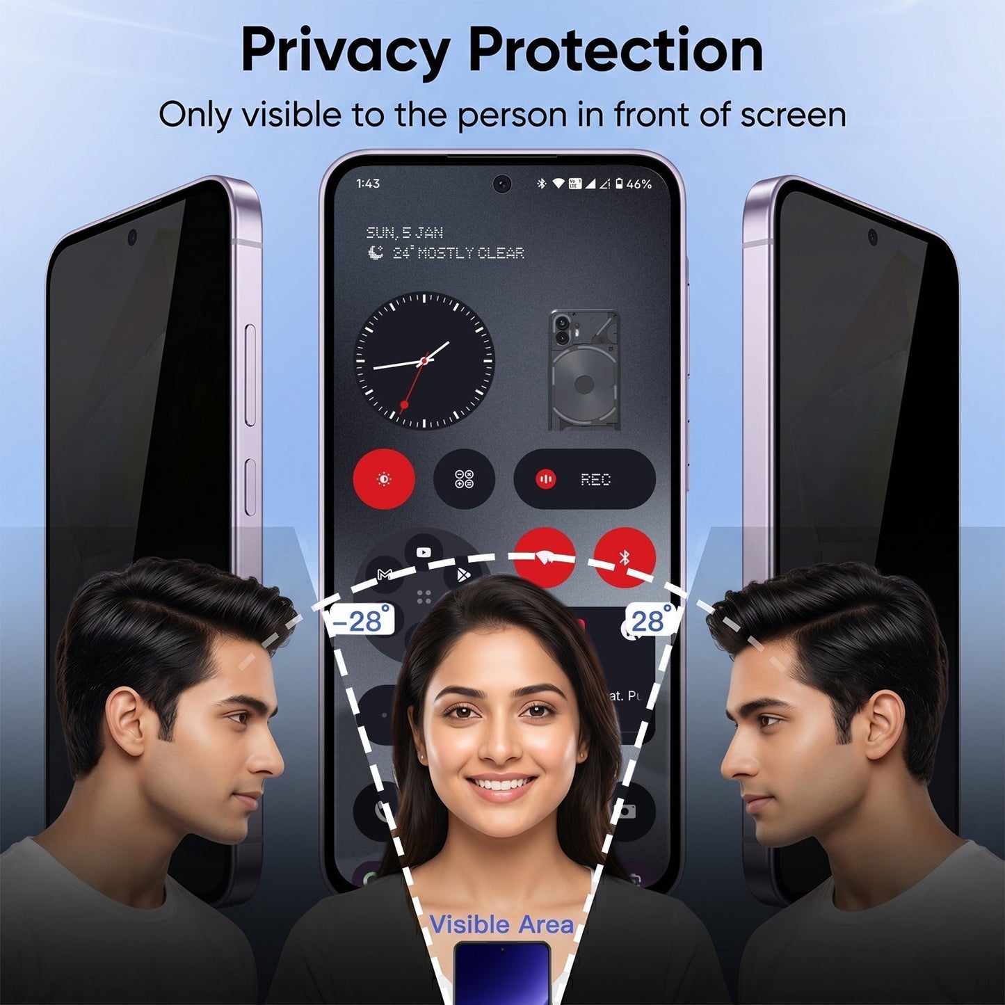 Nothing Phone 3a Pro 5G Clear Anti-Yellow MagSafe Protective Case