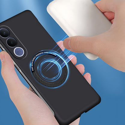Vivo V70FE 5G Frameless Magnetic Wireless Charging Case — Ultra-Slim Clear MagSafe Compatible Cover