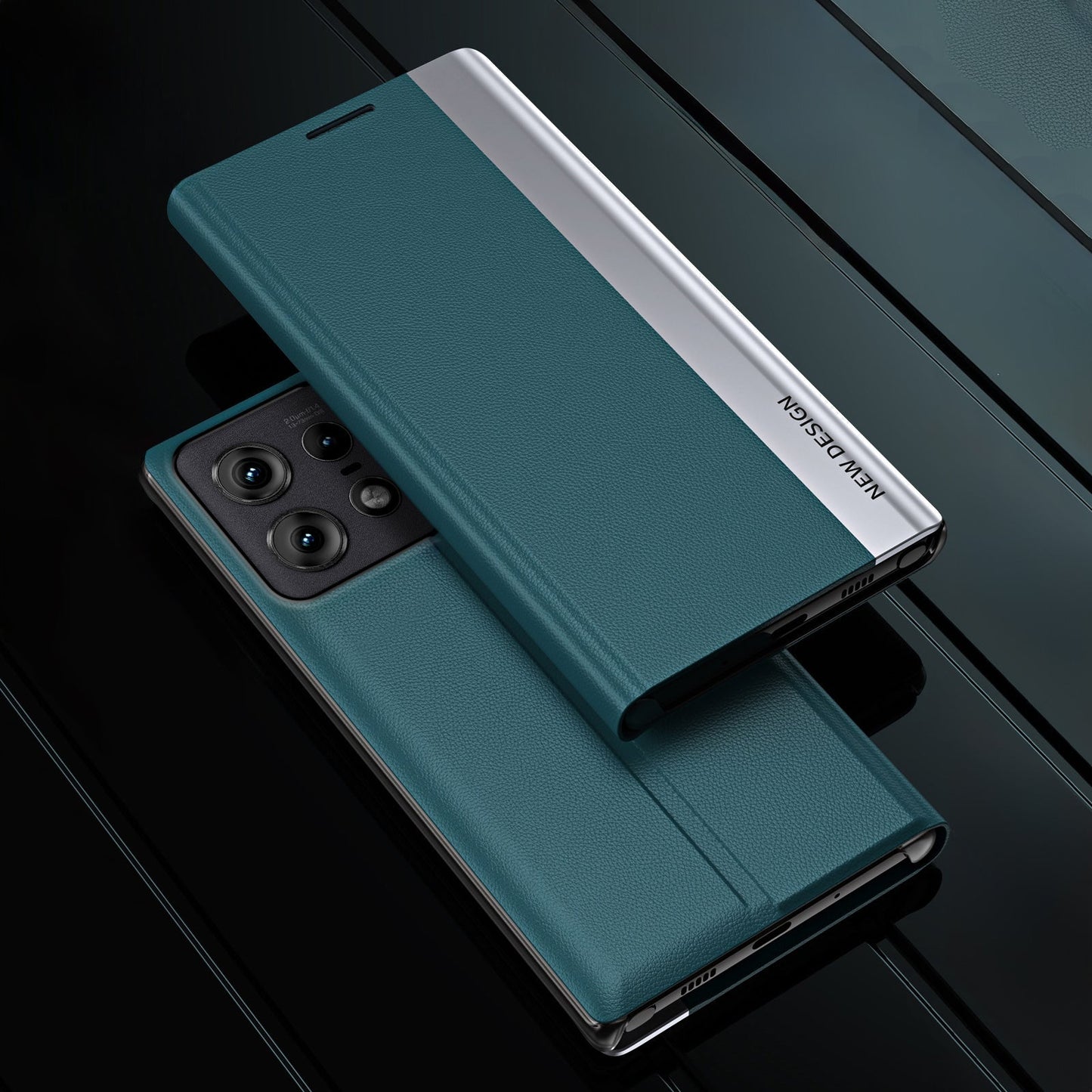 Motorola Edge 50 Pro 5G Flip Leather Case