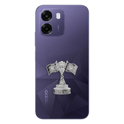 Oppo K14 5G Compatible Satyamev Jayate 3D Metal Emblem Sticker
