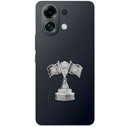 Oppo K13 Turbo 5G Compatible Satyamev Jayate 3D Metal Emblem Sticker