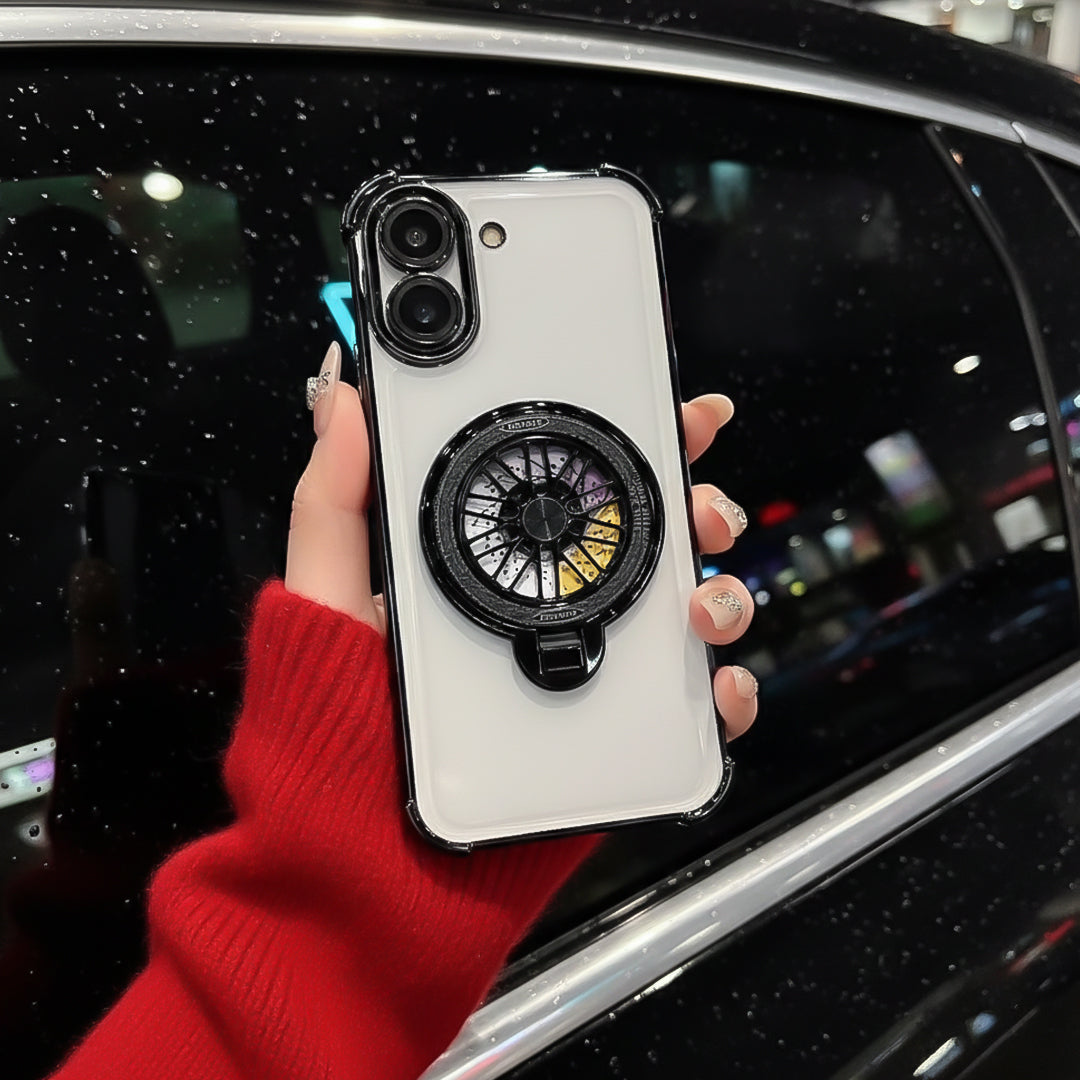 OnePlus Nord CE5 5G Premium Stress Buster Wheel Rotating Shockproof Airbags Case