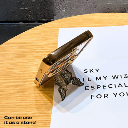 Oppo A5 Pro 5G Premium Butterfly Stand Airbags Case