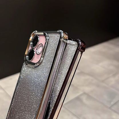 Oppo A5 Pro 5G Luxury Shimmer Shockproof Airbag Case