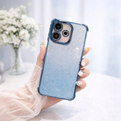 Oppo A5 Pro 5G Luxury Shimmer Shockproof Airbag Case