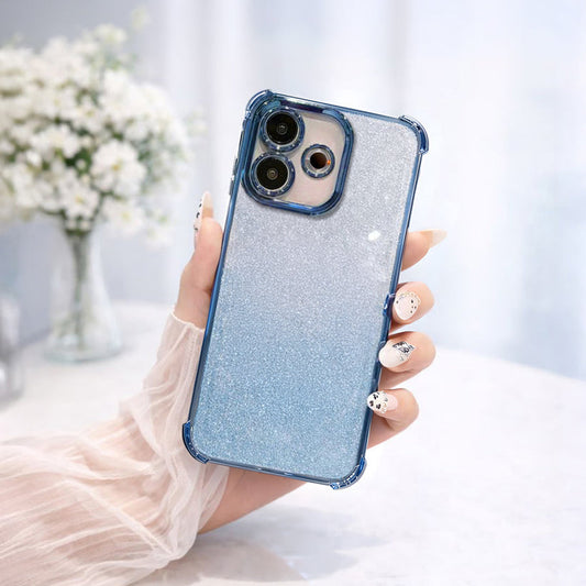 Oppo A5 Pro 5G Luxury Shimmer Shockproof Airbag Case