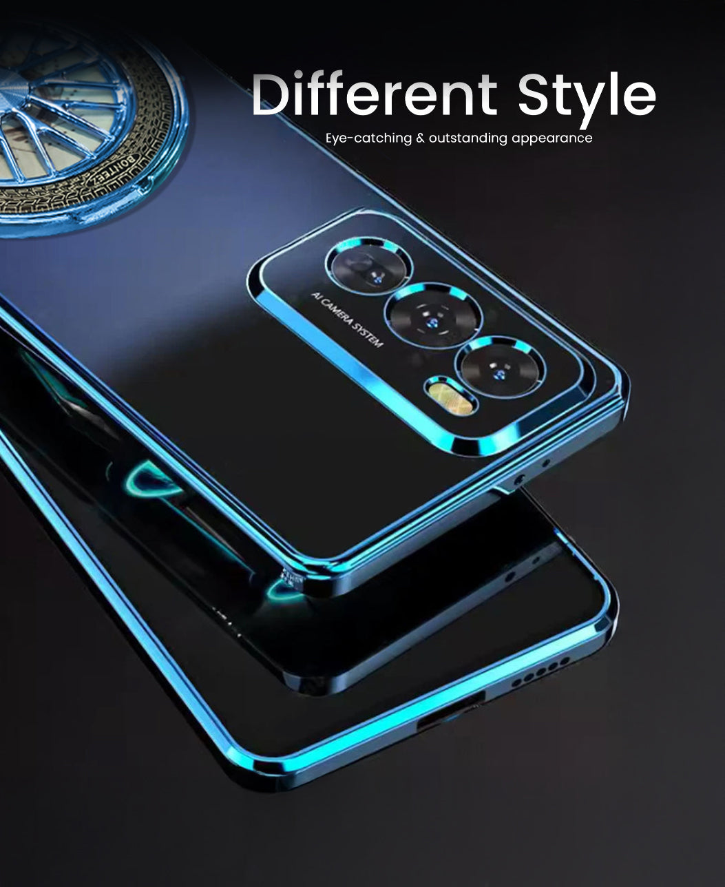 Luxury wheel Stand Oppo Renop 12 Pro