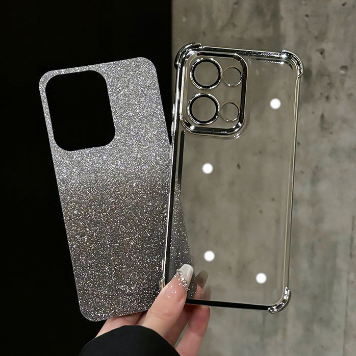 Oppo Reno 13 5G Luxury Shimmer Shockproof Airbag Case