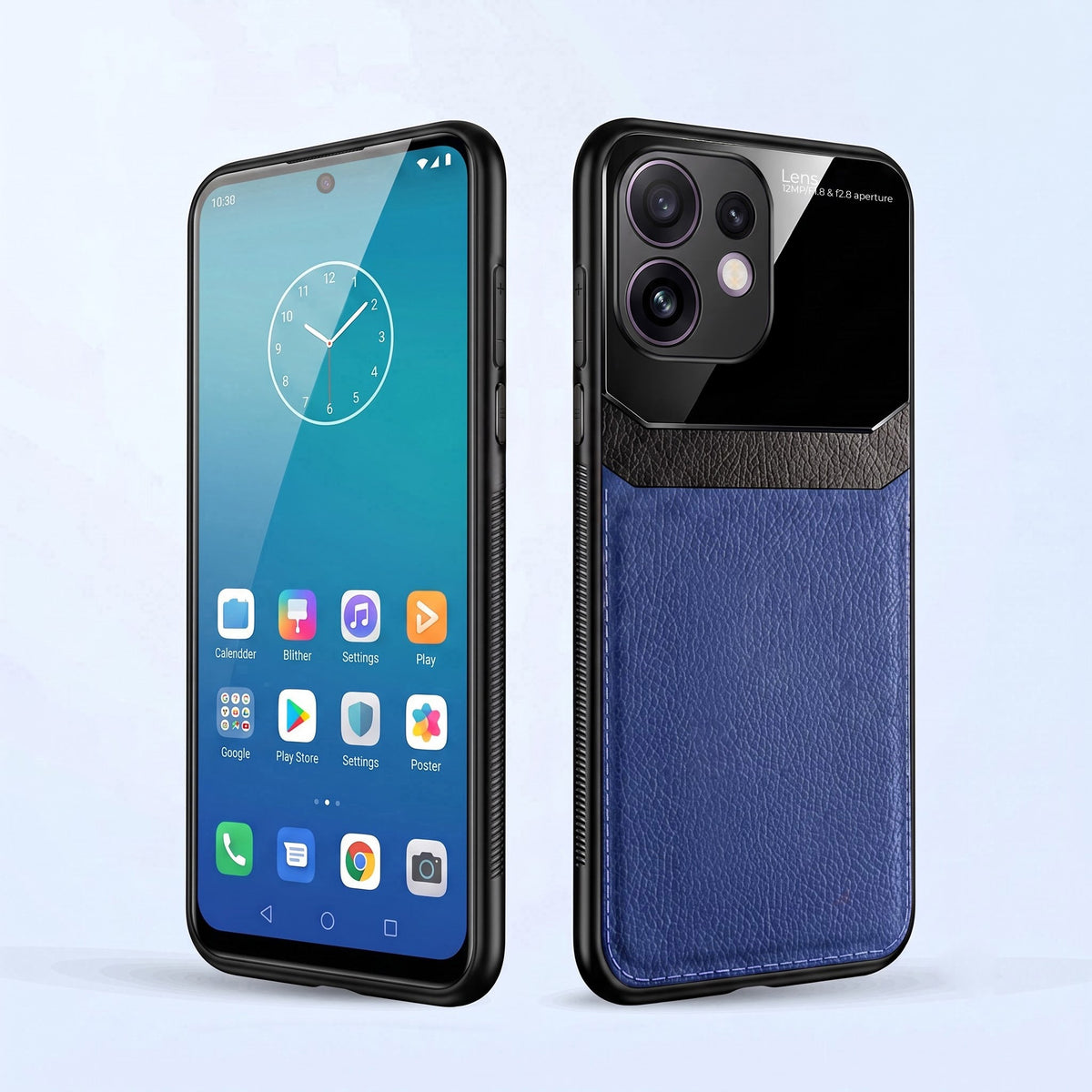 Oppo Reno 16 5G Premium Leather Lens Protective Case