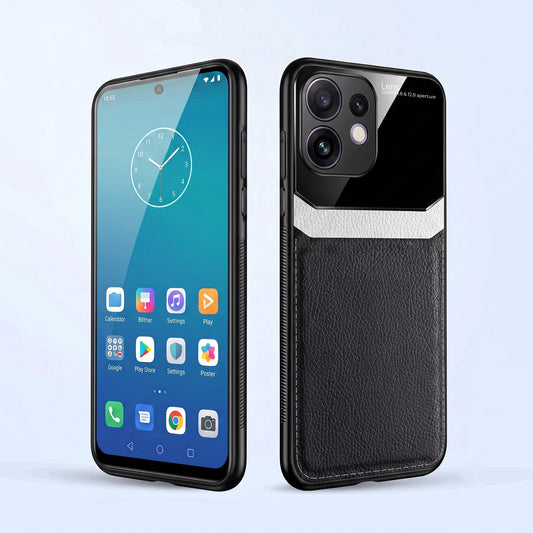 Oppo Reno 16 5G Premium Leather Lens Protective Case