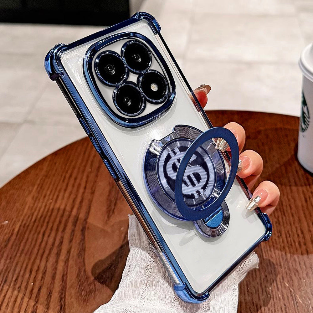 Oppo F29 5G Four Corner Airbags 100% Original Astro Money Magnet Rotating Dollar Case