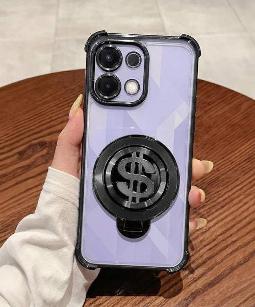 Oppo K13 5G Four Corner Airbags 100% Original Astro Money Magnet Rotating Dollar Case