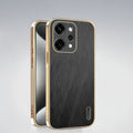 Oppo Reno 14 5G Premium Electroplated Frame Gold Thread Pattern Soft Case