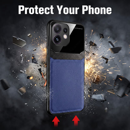Oppo Reno 16 5G Premium Leather Lens Protective Case