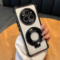 Realme 14 Pro+ 5G Original Magnifier Ring Stand Shockproof Case