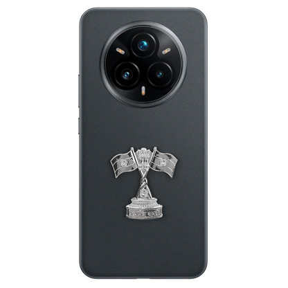 Realme 14 Pro+ 5G Compatible Satyamev Jayate 3D Metal Emblem Sticker