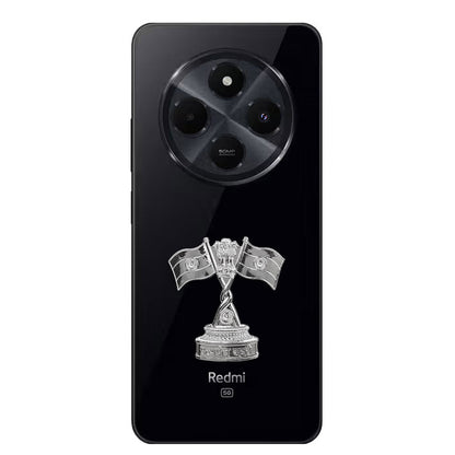 Redmi 14c 5G Compatible Satyamev Jayate 3D Metal Emblem Sticker